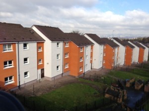 Celotex helps to improve thermal performance at Holmbrye Road in Glasgow
