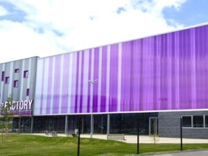 Rodeca panels help place The Factory in the spotlight