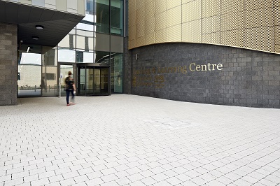 Tobermore permeable paving specified for Scotland’s £842m Queen Elizabeth University Hospital