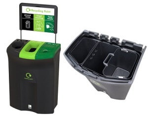 Bin Design Encourages RecyclingMeridian