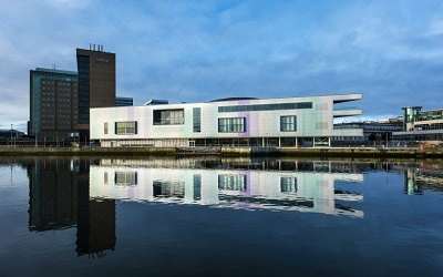 Marlon Clickfix1040 brings light, colour and vision to Belfast Waterfront extension