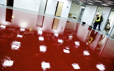 Downtime is a good time for businesses to choose a resin floor