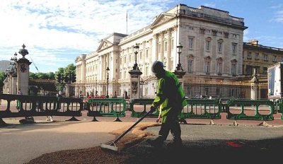 Terrabound on track at Buckingham Palace