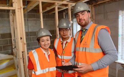 Hong Kong construction students have a go at housebuilding with Barratt Homes