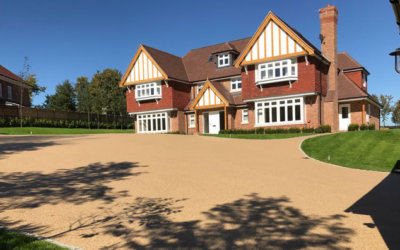 Kent driveway glows with Maple Gold from Addagrip