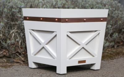 Stunning handcrafted planters designed to last with MEDITE TRICOYA EXTREME